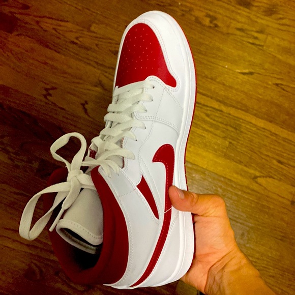 red green white jordans